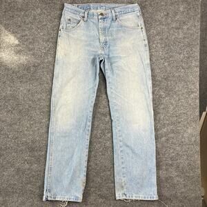 VF Jeanswear Jeans Mens 32x30 Light Wash Blue Denim Straight Leg Classic Fit